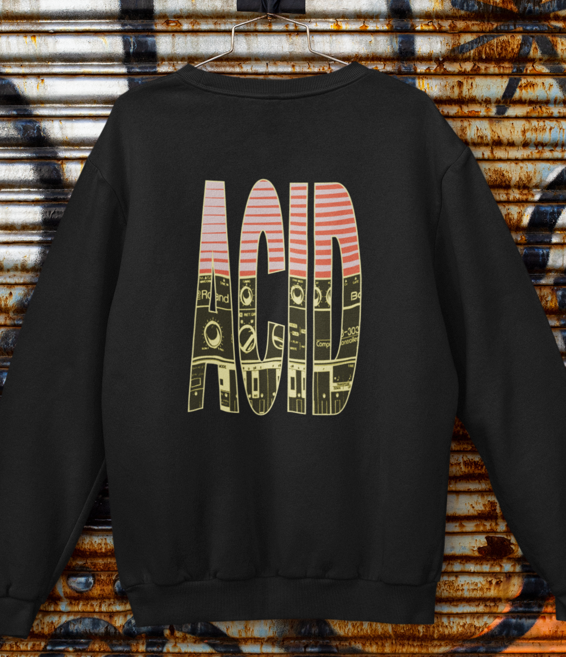 Acid Machine - Lightweight Unisex Sweatshirt