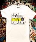  Eat Sleep Rave Repeat - T-shirt unisexe épais