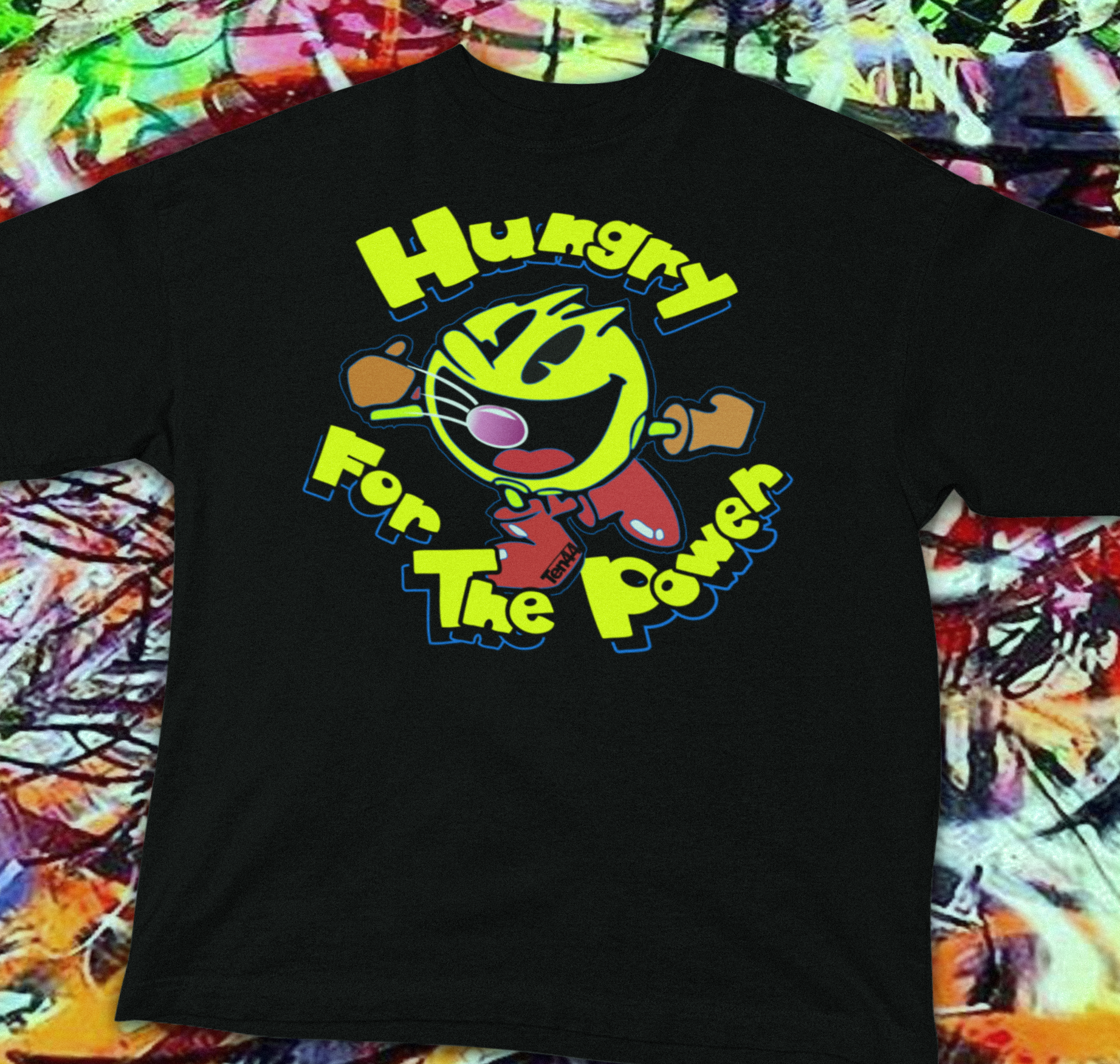 Hungry for the power - Unisex Oversized T-Shirt