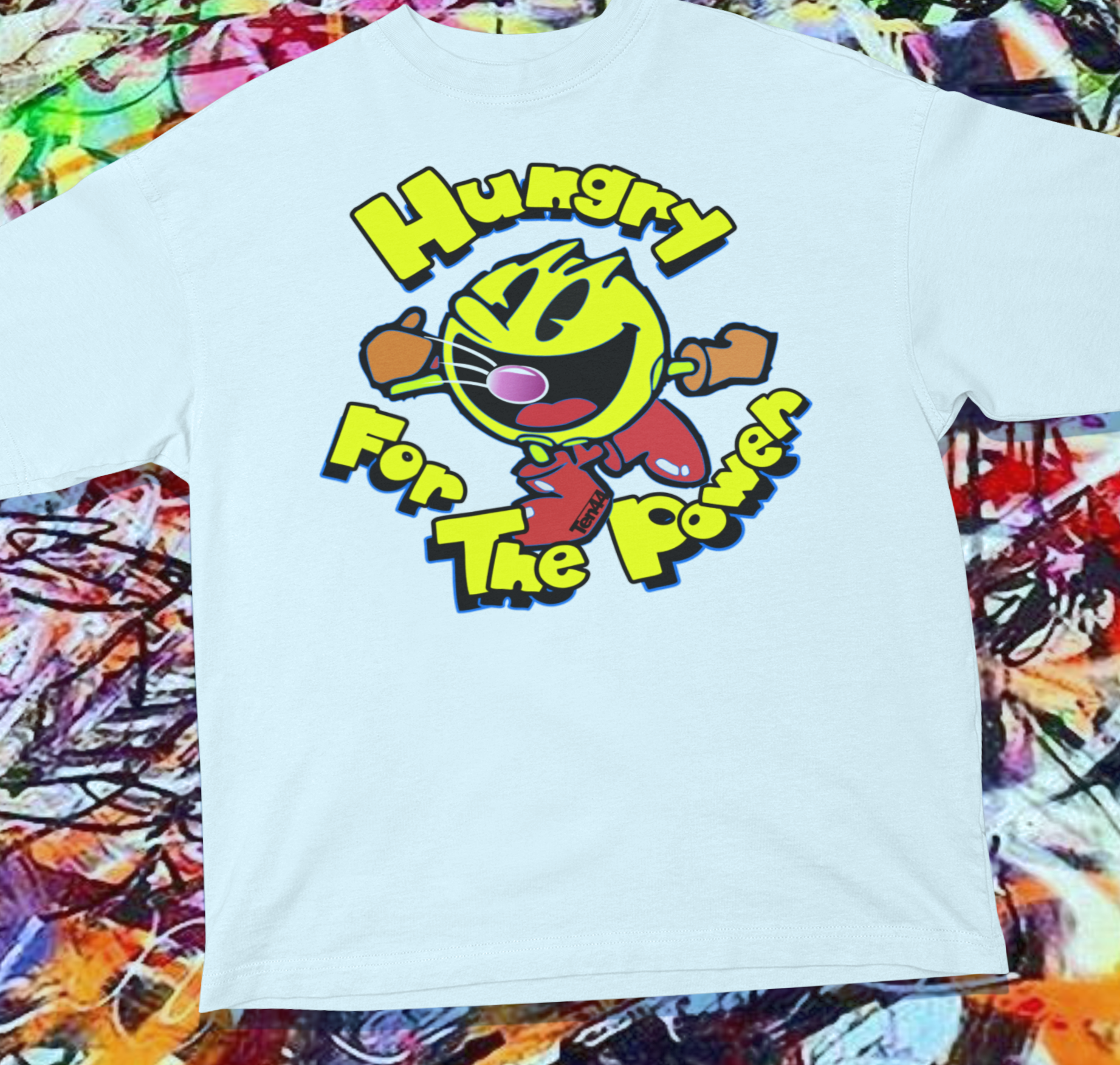 Hungry for the power - Unisex Oversized T-Shirt