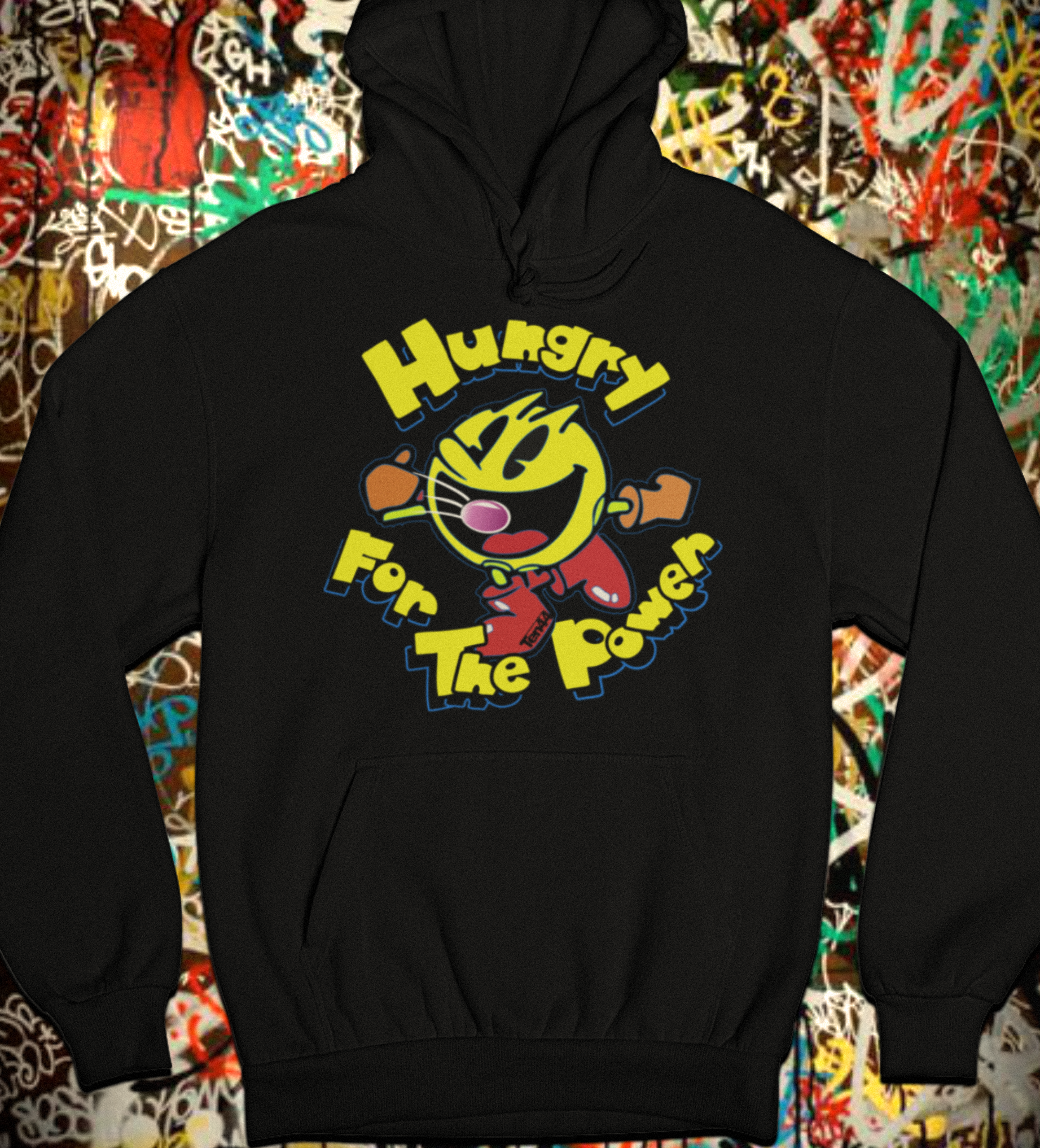 Hungry For The Power - Unisex Lightweight Hoodie (Frontprint)