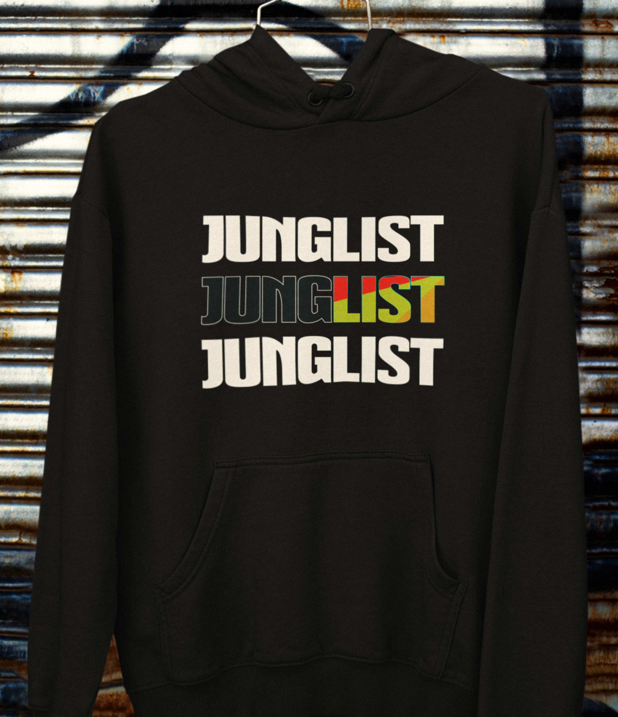 Junglist -  Unisex Lightweight Hoodie (Frontprint)