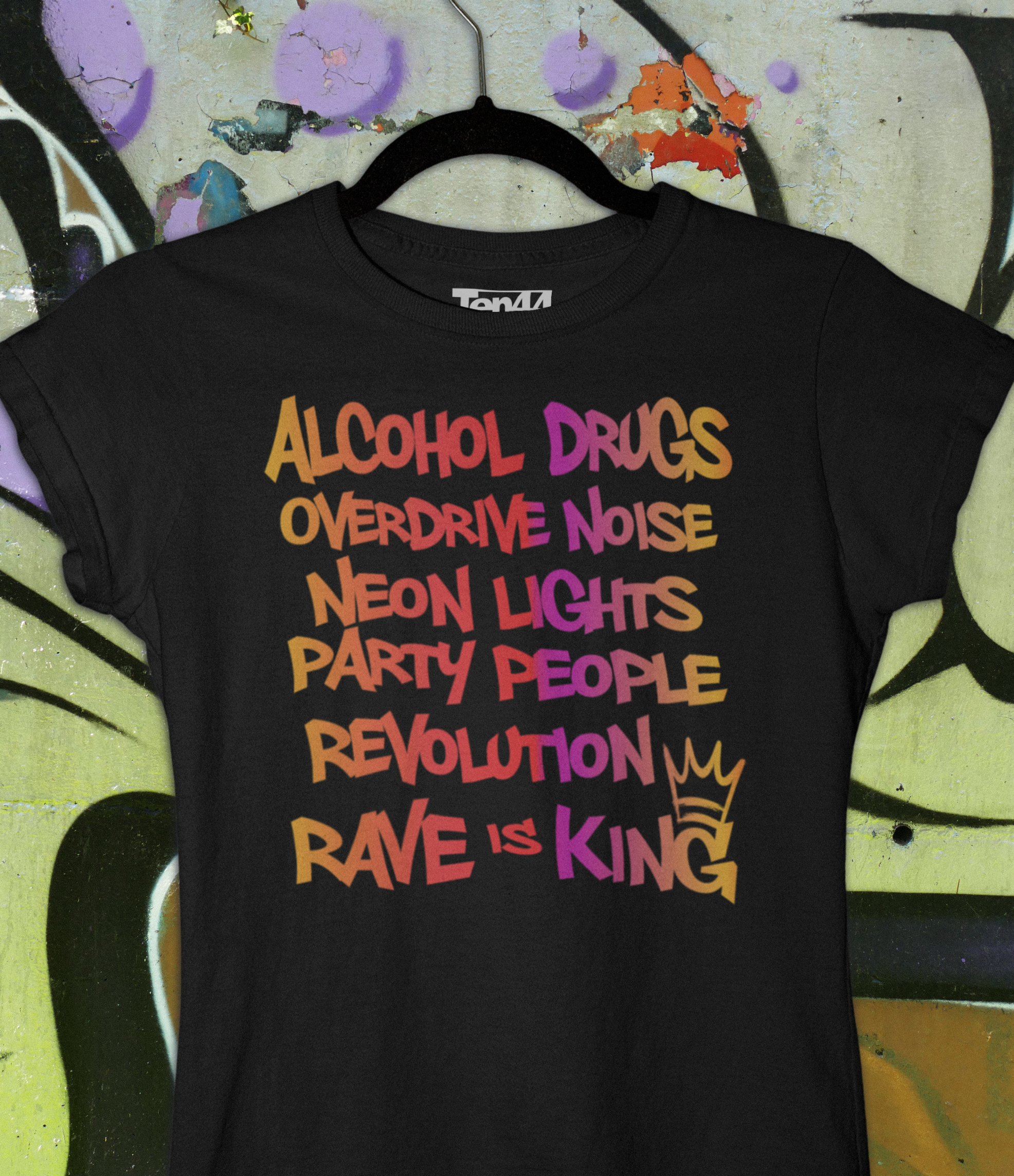 King Rave - Women's Heavyweight t-shirt (Front Print)