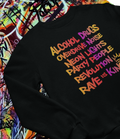 King Rave - Sweat-shirt léger unisexe (Impression avant)