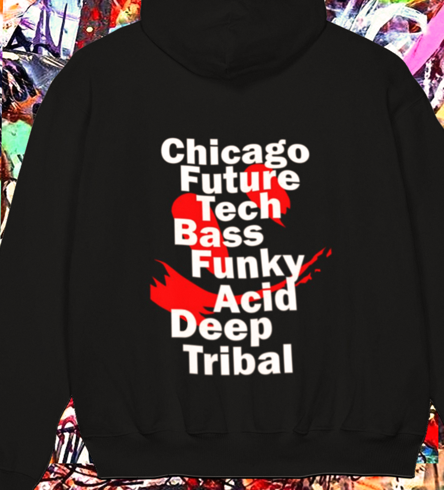 Our House - Unisex oversized hoodie (Backprint)