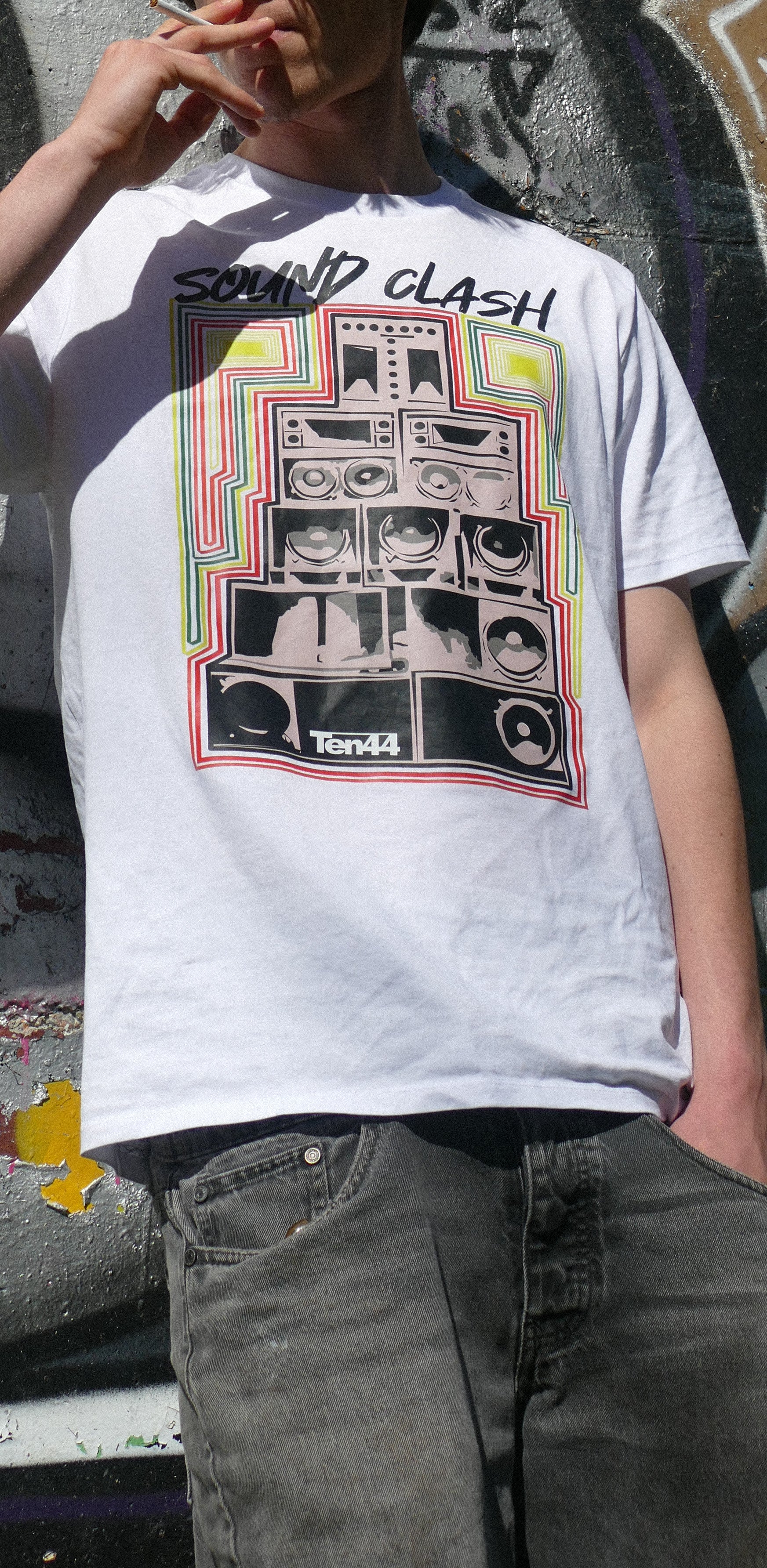 Sound Clash - Heavyweight Unisex t-shirt