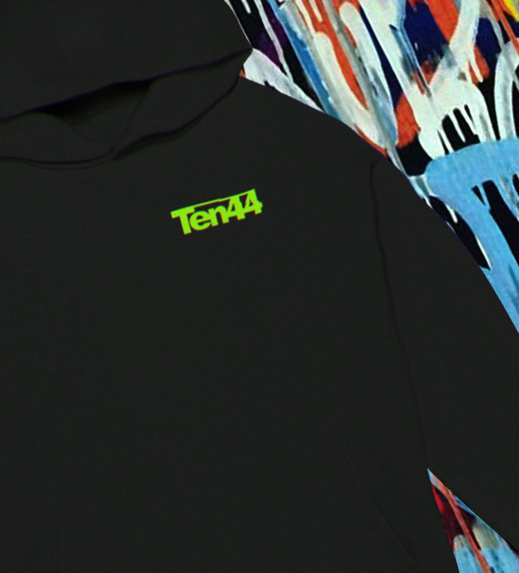 Rave Now...Apocalypse Later ! - Hoodie Oversize Unisexe (Imprimé Dos)