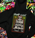 Sound Clash - Sweat à capuche léger unisexe (Impression au dos)