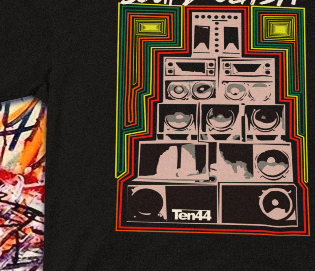 Sound Clash - T-shirt unisexe oversize