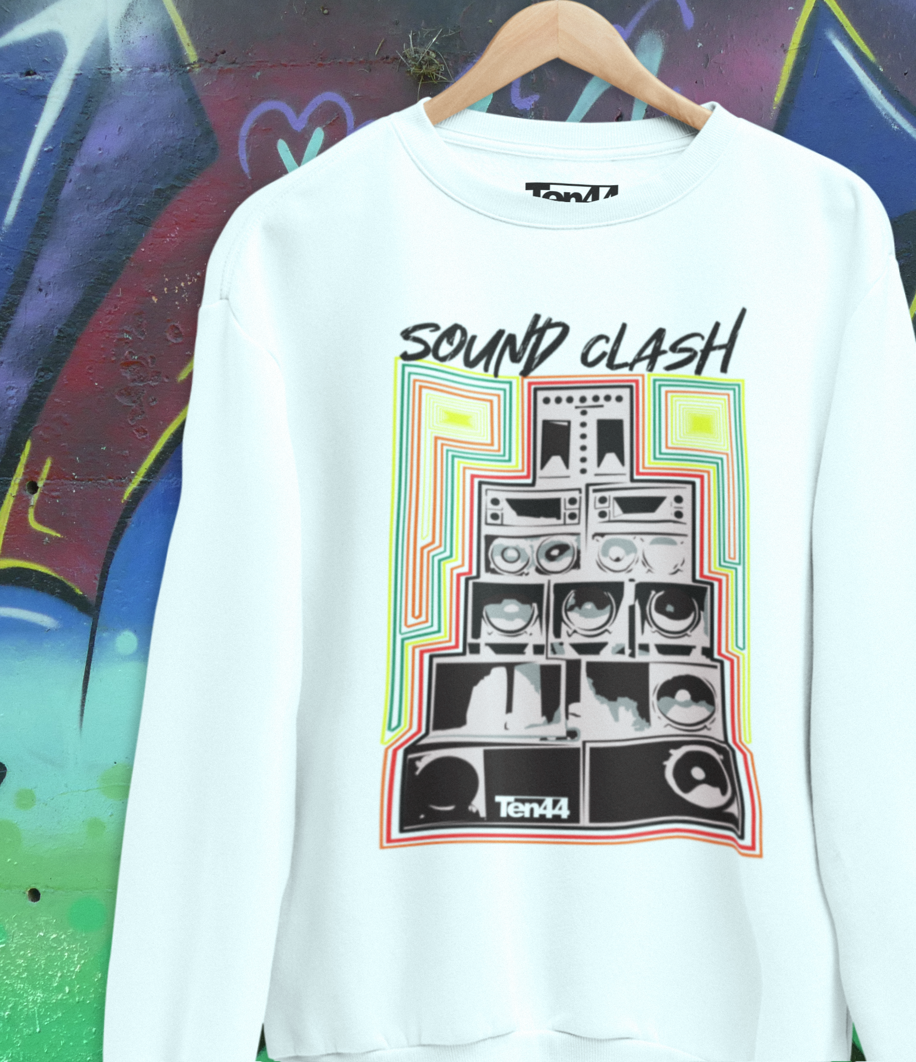 Sound Clash -  Lightweight Unisex Sweatshirt
