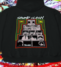 Sound Clash - Sweat à capuche unisexe oversize (Imprimé au dos)